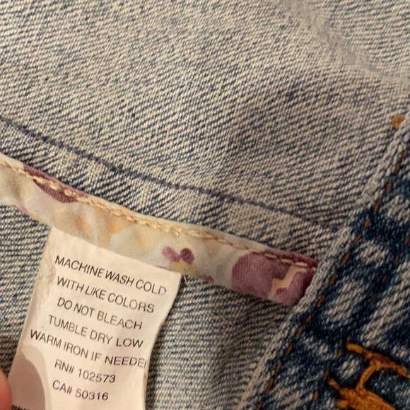 Hollister Jean Jacket Light Wash Vintage y2k - Picture 6 of 8